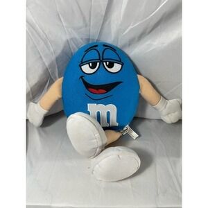 M&M’s Blue‎ Candy 2017 Plush 8” body 14” total